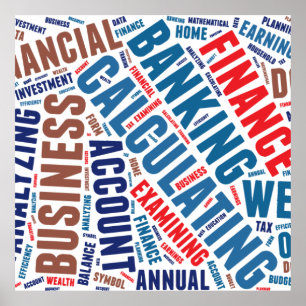 Póster Palabras de negocio