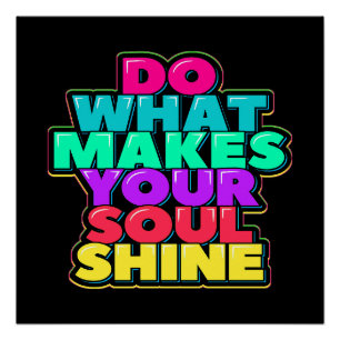 Póster Palabras de sabiduría divertida