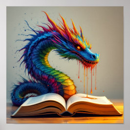 Póster Palabras del Dragón