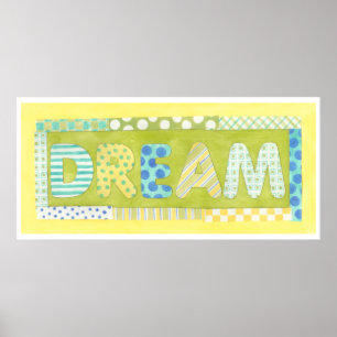 Póster Palabras inspiradoras de Megan Meagher   Sueño