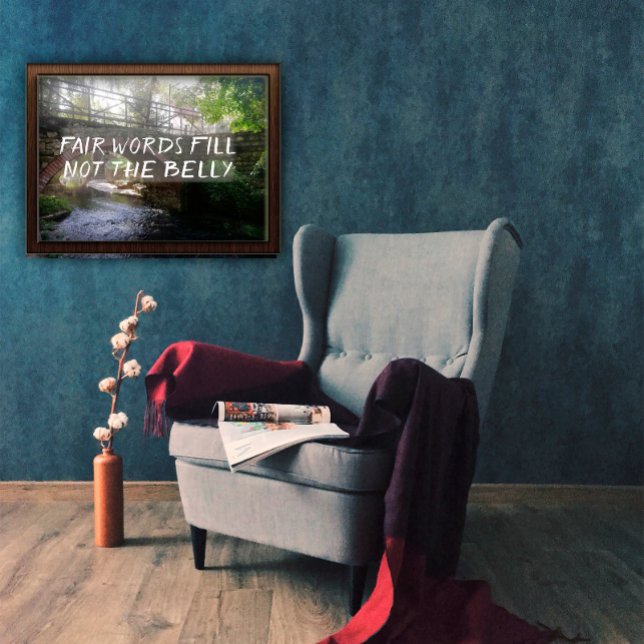 Póster Palabras justas no llenan el poster del puente de  (Subido por el creador)