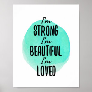 Póster palabras motivacionales para soñadores y trabajado