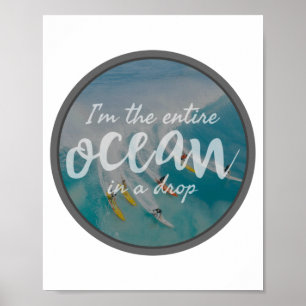 Póster palabras motivacionales y inspiradoras para el amo