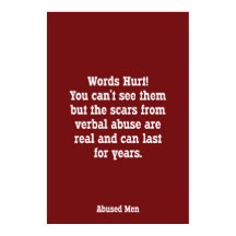 ¡Palabras que hieren! No los puedes ver...