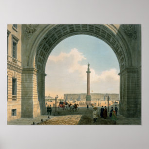Póster Palace Square, View from the Arch of the Army