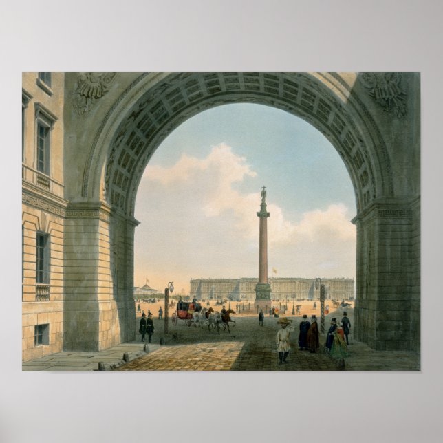 Póster Palace Square, View from the Arch of the Army (Frente)