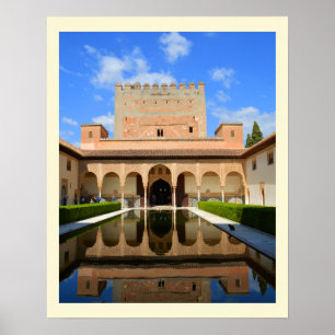 Póster Palacio de Alhambra