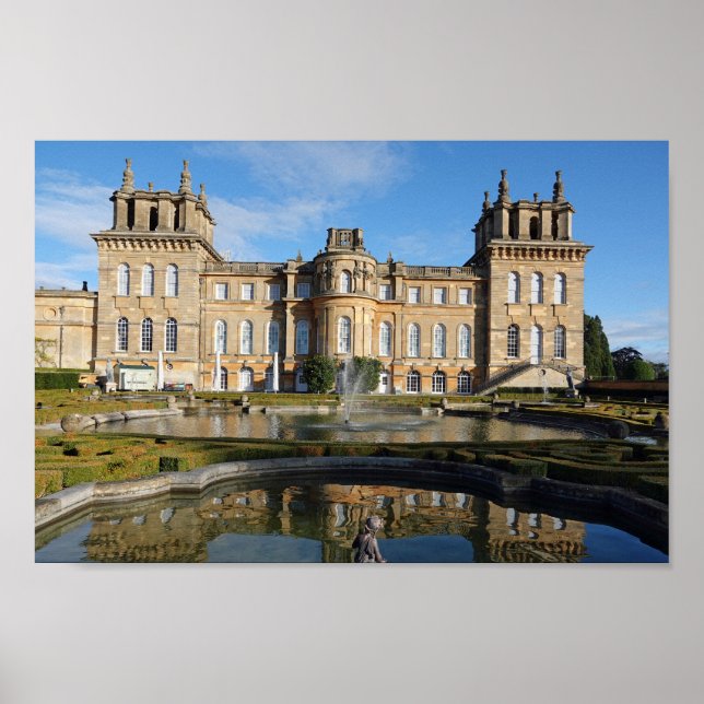 Póster Palacio de Blenheim (Frente)