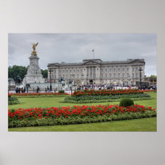 Póster Palacio de Buckingham en Londres Inglaterra