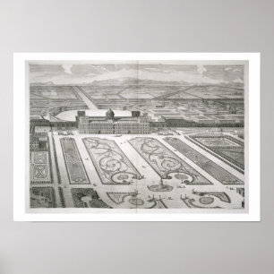 Póster Palacio de Caserta, de 'Dichiarazione dei Disegn'