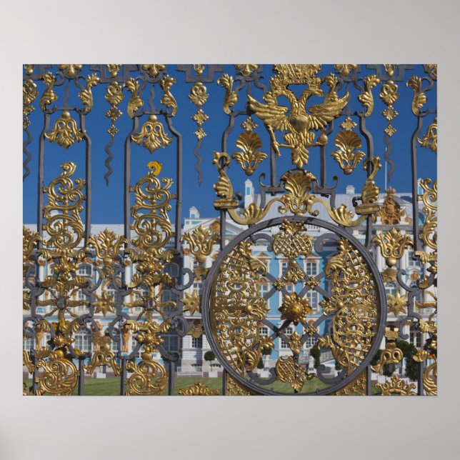 Póster Palacio de Catalina, puerta del palacio (Frente)