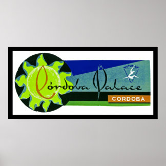 Póster Palacio de Córdoba