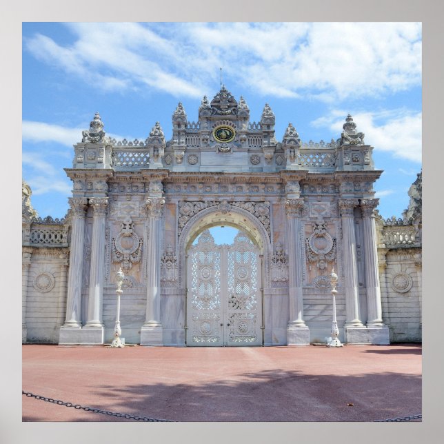 Póster Palacio de Dolmabahçe Estambul (Frente)