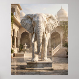 Póster Palacio de Elefante de Mármol Sol