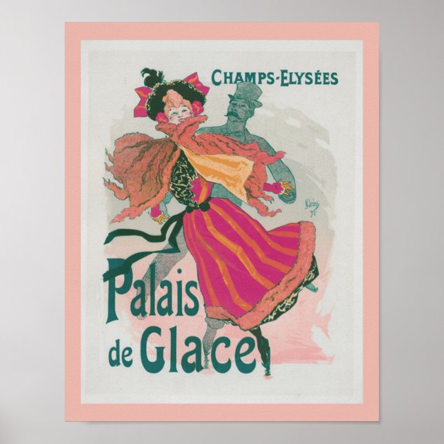 Póster Palacio de Glace - Campos Elíseos (Frente)