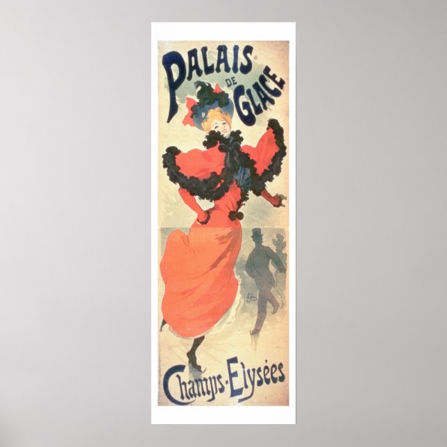 Póster Palacio de Glace, Campos Elíseos, París, 1894 (col (Frente)