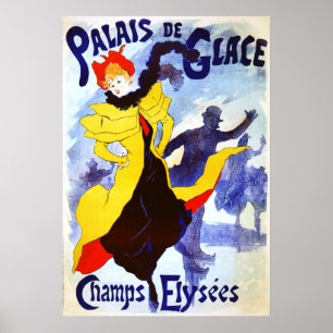 Póster Palacio de Glace, Jules Chéret