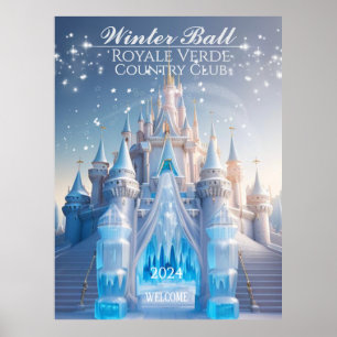 Póster Palacio de Hielo/Baile de Invierno/