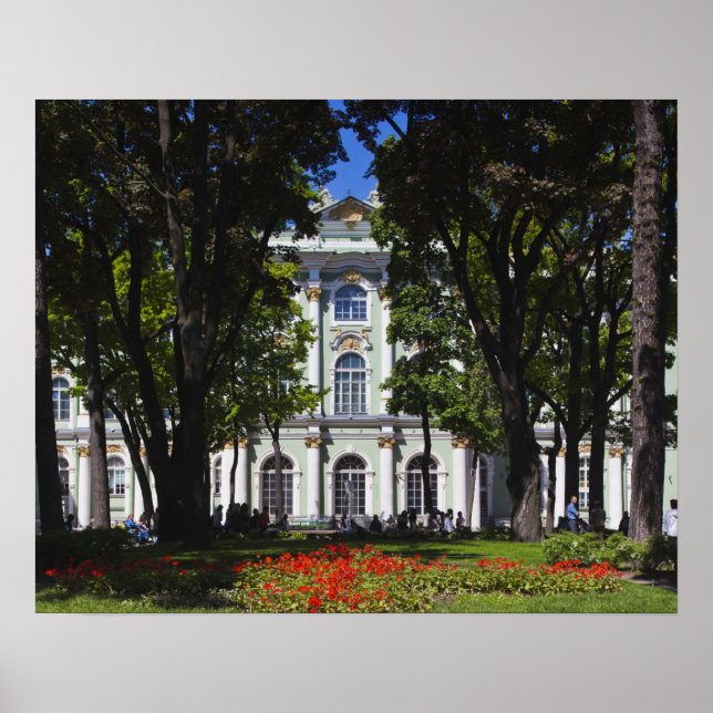 Póster Palacio de Invierno y Museo del Hermitage (Frente)