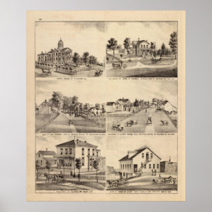 Póster Palacio de Justicia de Stillwater, Minnesota