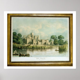 Póster Palacio de Kew según lo visto de Brentford,