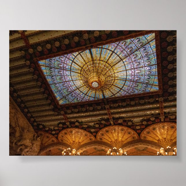 Póster Palacio de la música catalana (Frente)