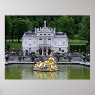 Póster Palacio de Linderhof