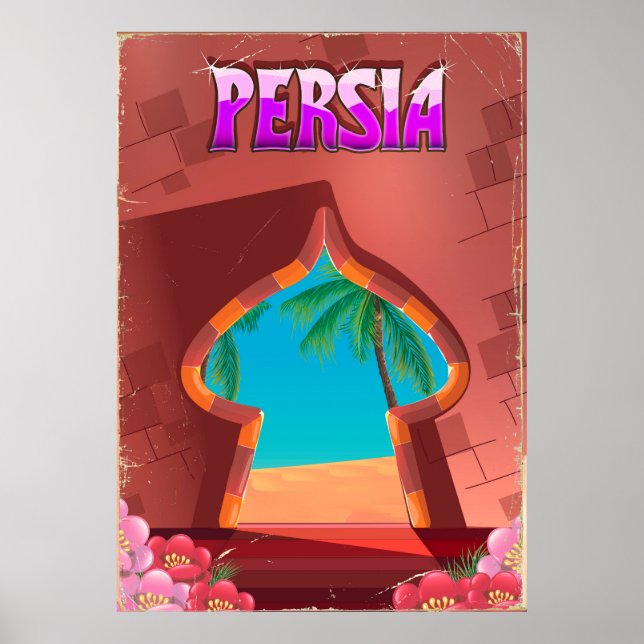 Póster Palacio de Persia (Frente)