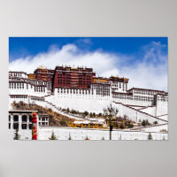 palacio de Potala en Lhasa -Tibet