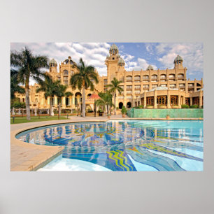 Póster Palacio del Hotel y Piscina de la Ciudad Perdida 2