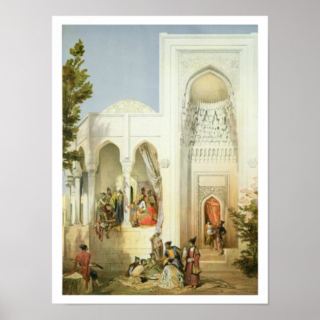 Póster Palacio del Khan de Bakú, península de Apsheron (Frente)