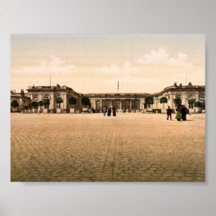 Póster Palacio del Trianon magnífico, cl de Versalles,