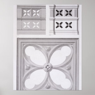 Póster Palacio Ducal, Compartimentos del Sur de Bal