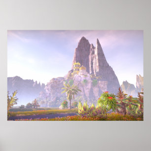 Póster Palacio en la montaña
