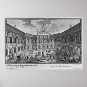 Póster Palacio en Munich, Alemania