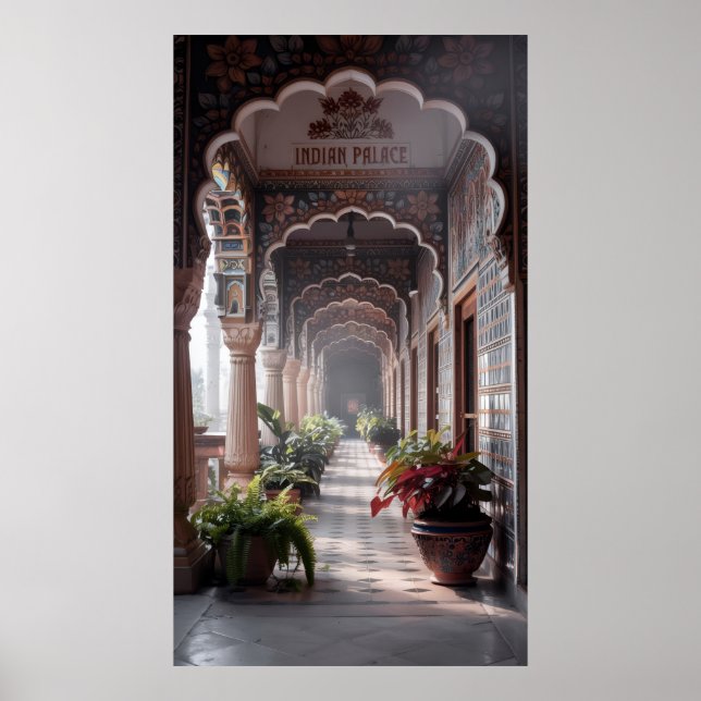 Póster Palacio Indio (Frente)
