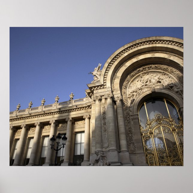 Póster Palacio Pequeño. París. Francia (Frente)