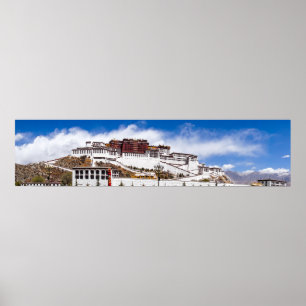 Póster Palacio Potala en Lhasa - Tíbet