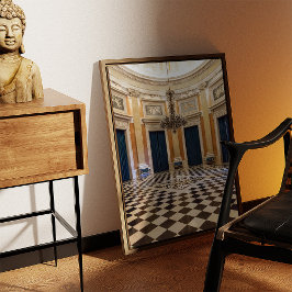 Póster Palacio Real de Ajuda. Sala dos Archeiros Lisboa