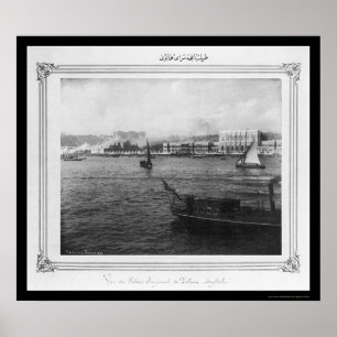 Póster Palacio Real de Dolmabahce Estambul 1885