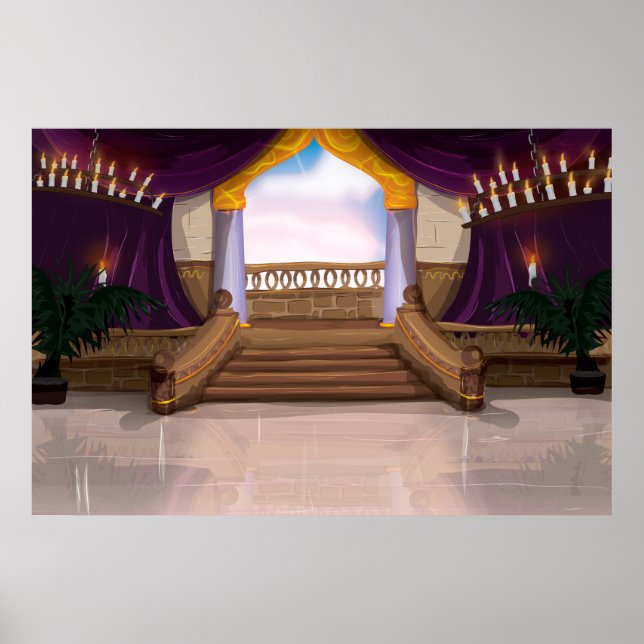 Póster Palacio Romano (Frente)