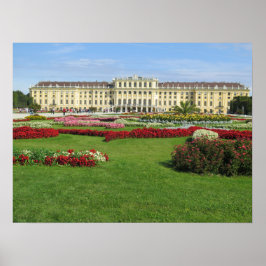 Póster Palacio Schönbrunn Viena, Austria