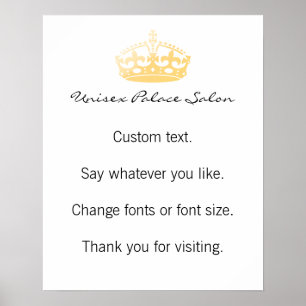 Póster Palacio Unisex Salón Corona Jubileo