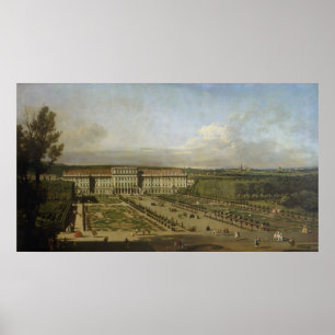 Póster Palacio y jardines Schonbrunn, 1759-61