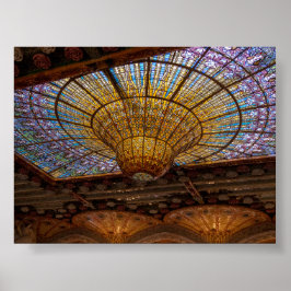Póster Palais de la Musica Catalana