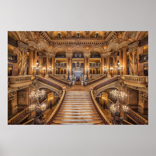 Póster Palais Garnier (Frente)
