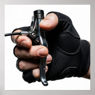 Póster Palanca de freno de bicicleta