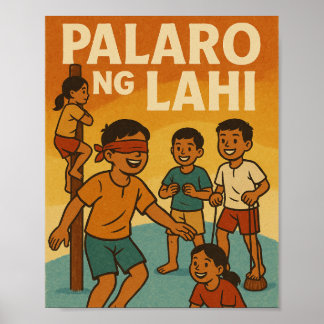 Póster Palaro ng Lahi