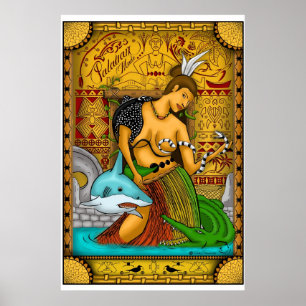 Póster palauan girl