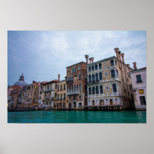 Póster Palazzo Dario Gran Canal Venecia